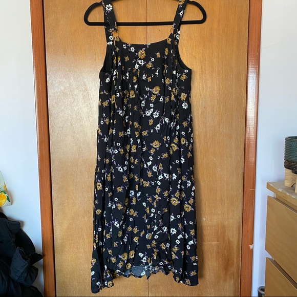 Urban Outfitters Kimchi Blue Babydoll Midi Dress - Picture 4 of 7